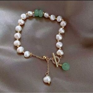 🔅🆕🔅✨Elegant Chic Classy Baroque Freshwater Pearl Bracelet✨